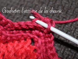 crochet arrière chaine